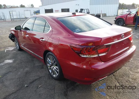 2014 Lexus Ls 460 из США, поврежденный, VIN JTHBL5EFXE5131603